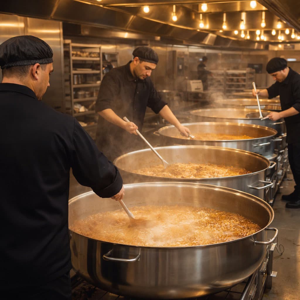 Kurumsal mutfak ve ekip