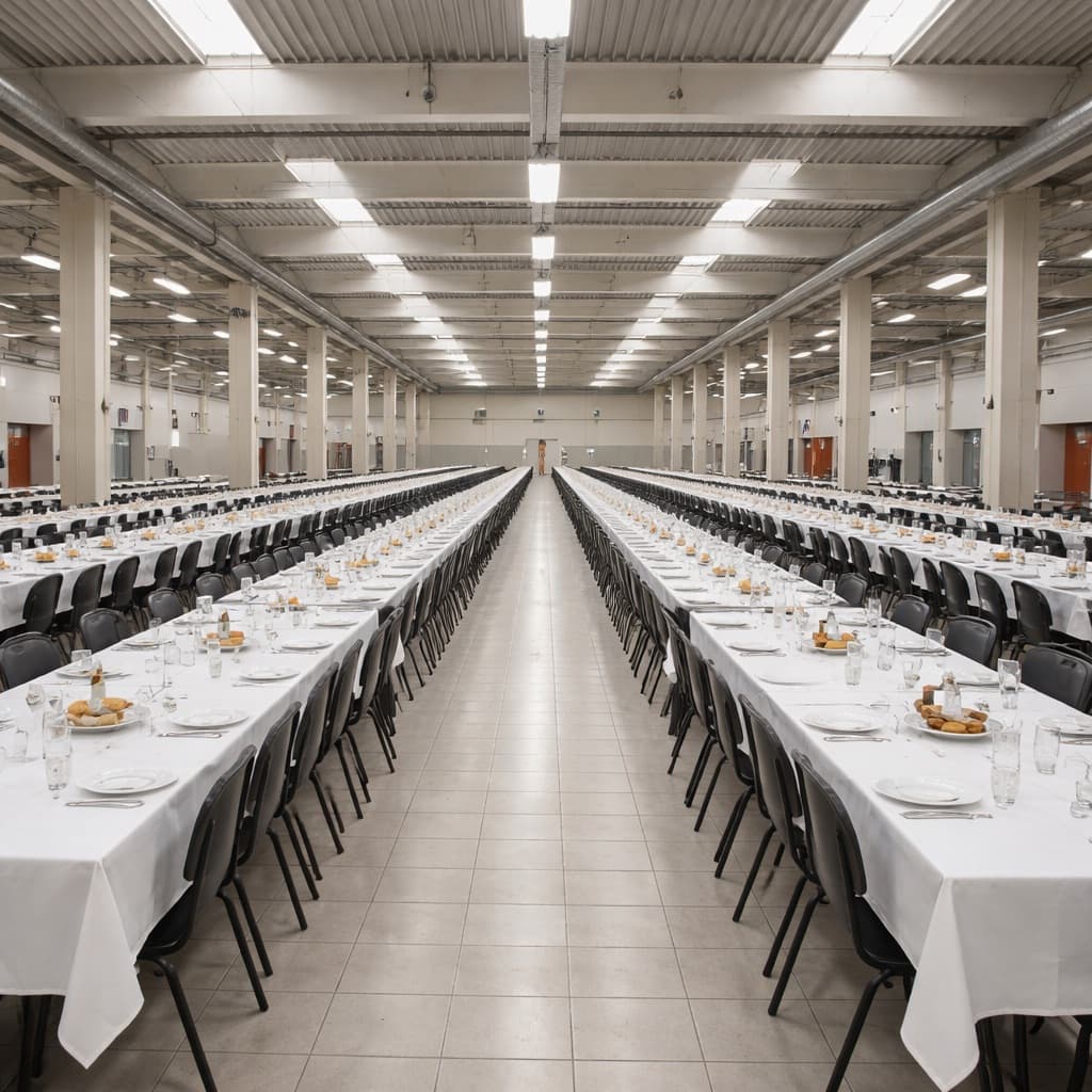 Üniversite ve öğrenci yemekhanesi